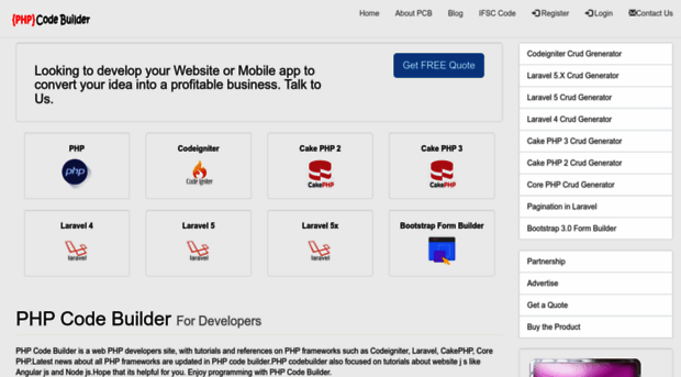 phpcodebuilder.com