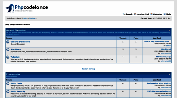 phpcodelance.org