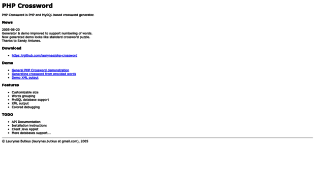 phpcrossword.sourceforge.net