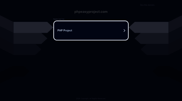 phpeasyproject.com