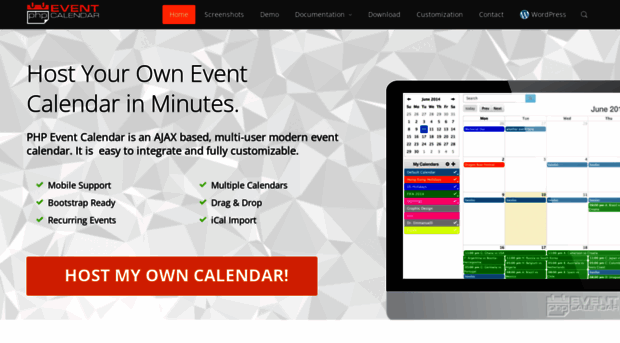 phpeventcalendar.com