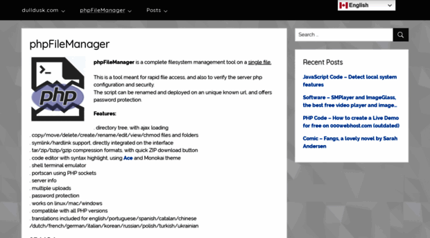 phpfm-demo.dulldusk.com