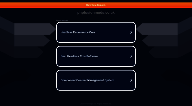 phpfusionmods.co.uk