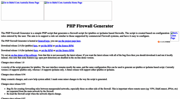 phpfwgen.sourceforge.net