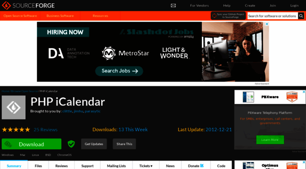 phpicalendar.sourceforge.net