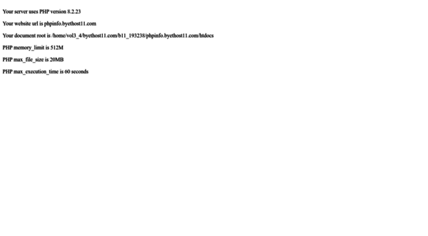 phpinfo.byethost11.com