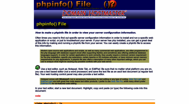 phpinfofile.com