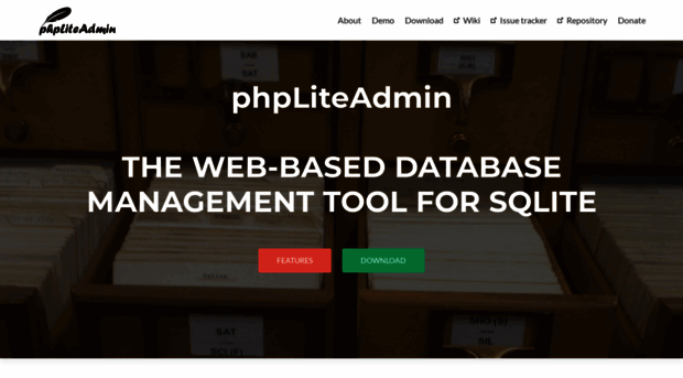 phpliteadmin.christosoft.de