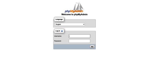 phpmyadmin.hostime.cz