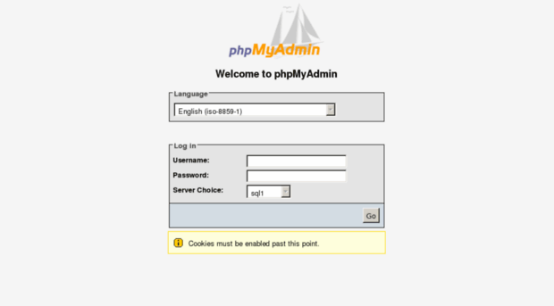 phpmyadmin.objectif-sega.com