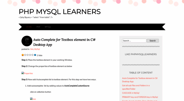 phpmysqllearners.wordpress.com