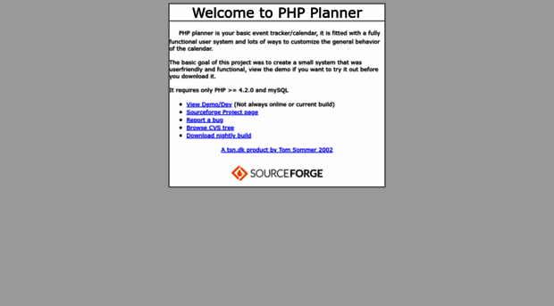 phpplanner.sourceforge.net