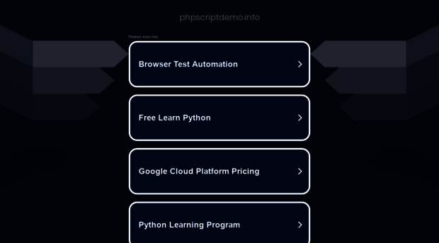 phpscriptdemo.info