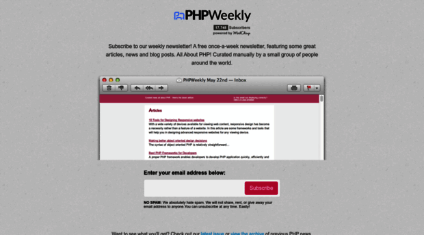 phpweekly.com