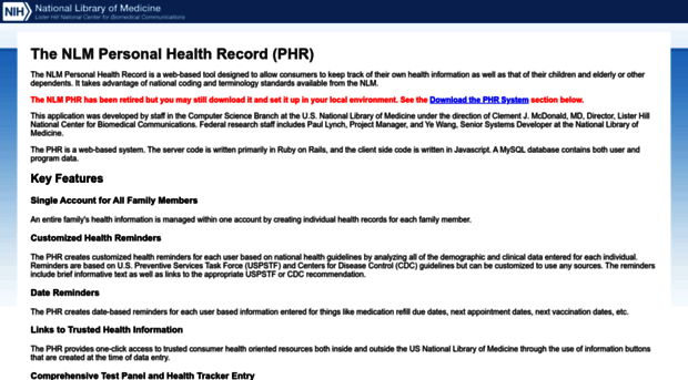 phr-demo.nlm.nih.gov