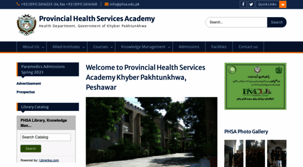 phsa.edu.pk