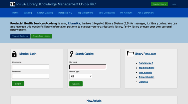 phsa.librarika.com
