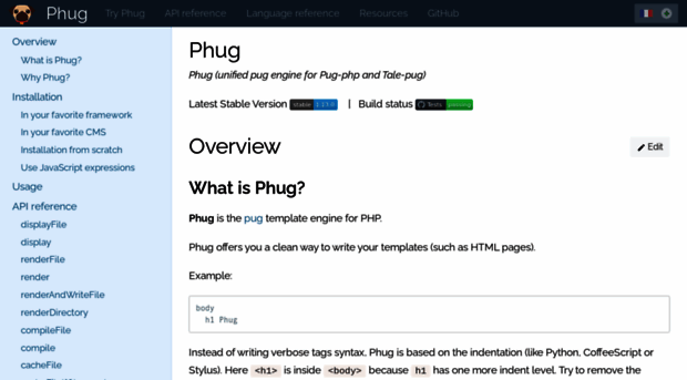 phug-lang.com