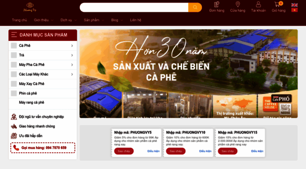 phuongvycoffee.com
