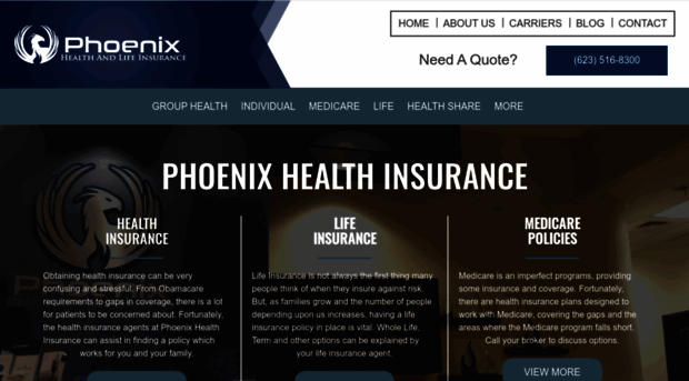 phxhealthinsurance.com