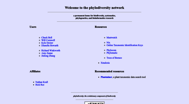 phylodiversity.net