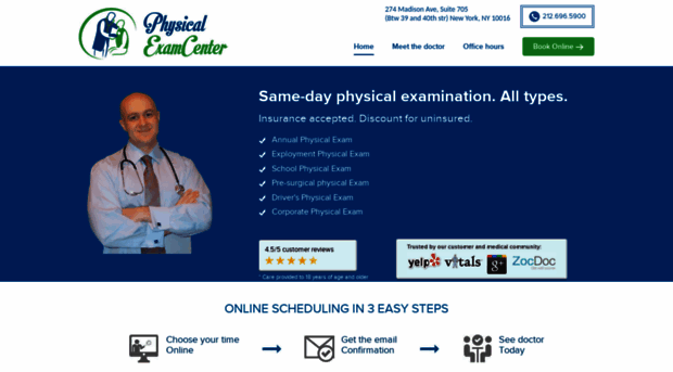 physicalexamcenter.com