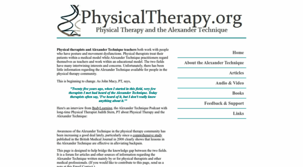 physicaltherapy.org