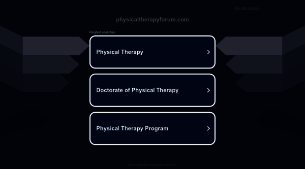 physicaltherapyforum.com