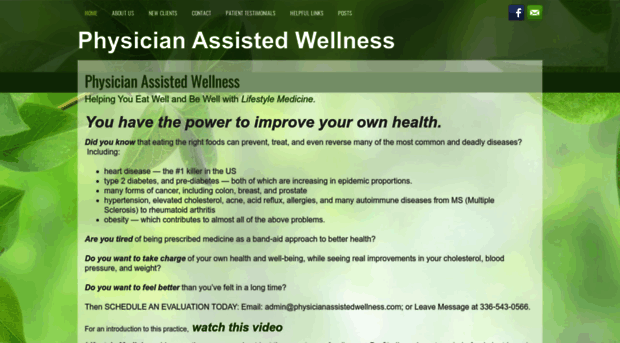 physicianassistedwellness.com