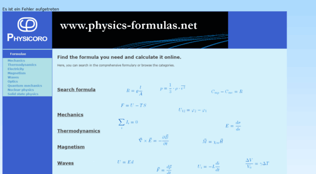 physics-formulas.net