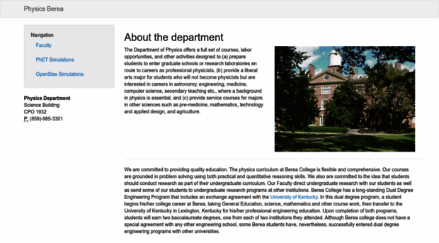 physics.berea.edu