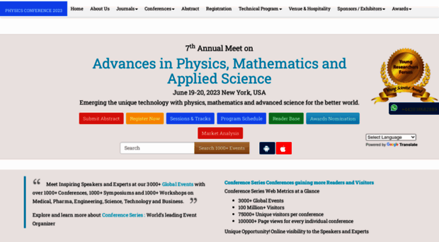 physics.conferenceseries.com