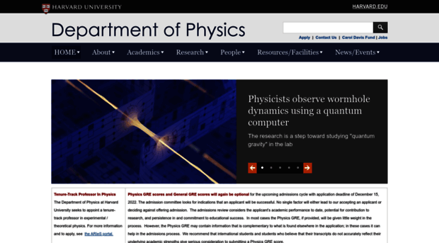 physics.harvard.edu