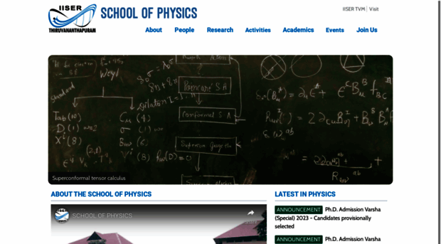 physics.iisertvm.ac.in