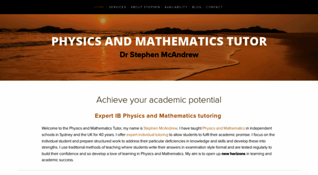 physicsandmathematicstutor.com.au