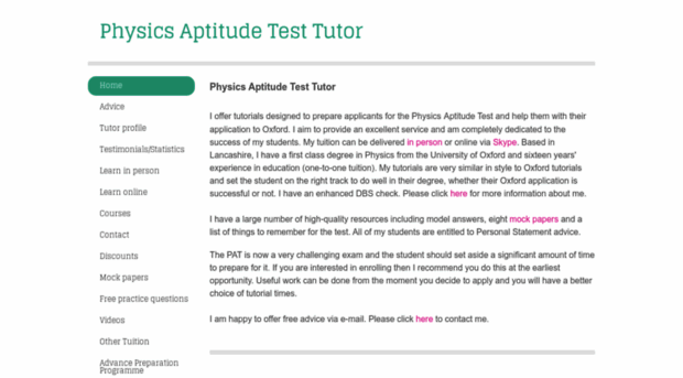 physicsaptitudetest.weebly.com