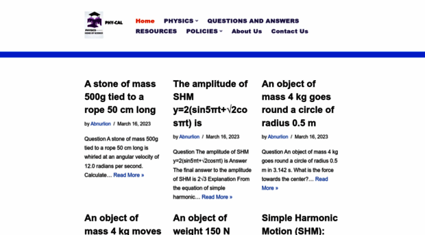 physicscalculations.com