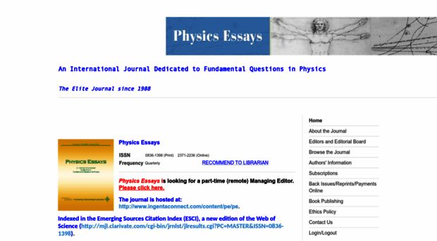 physicsessays.org