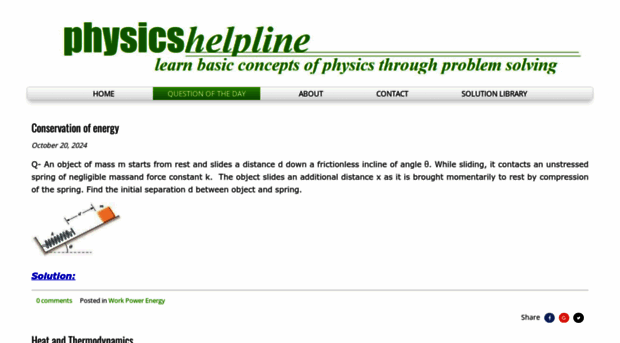 physicshelpline.net