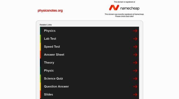 physicsnotes.org