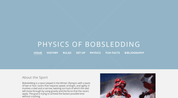 physicsofbobsledding.weebly.com