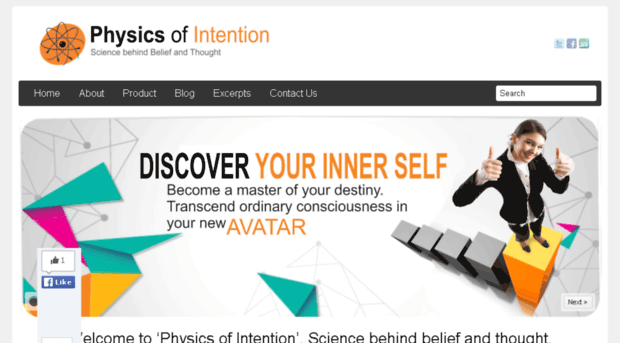 physicsofintention.com