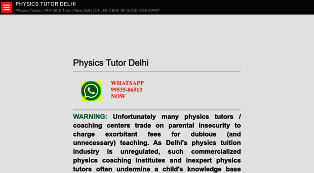 physicstutordelhi.in