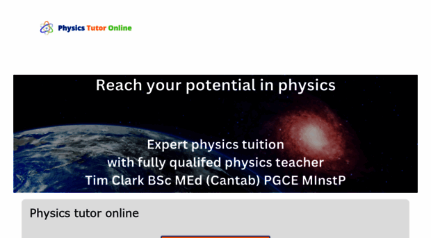 physicstutoronline.co.uk