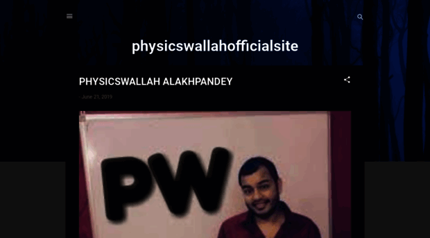 physicswallahallakhpandey.blogspot.com