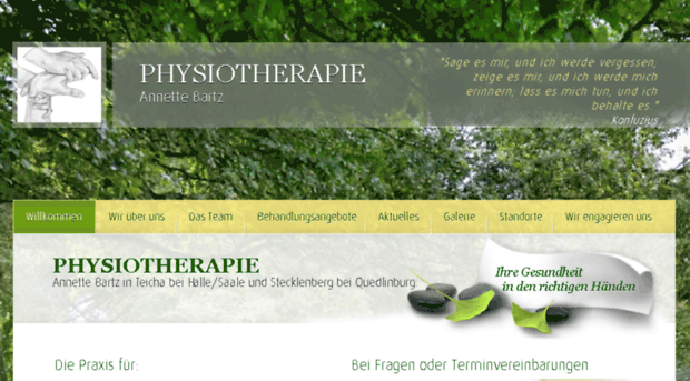 physiotherapie-stecklenberg.de