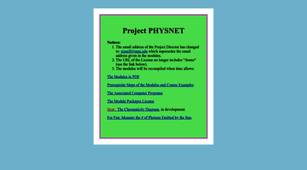 physnet.org