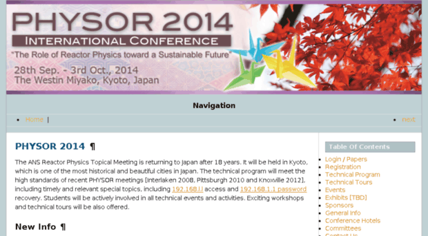 physor2014.org