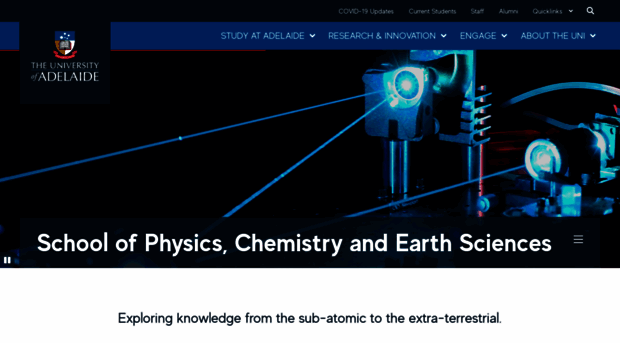 physsci.adelaide.edu.au