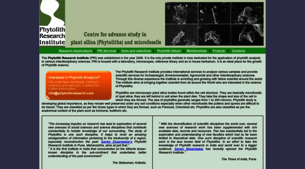 phytolithresearch.com